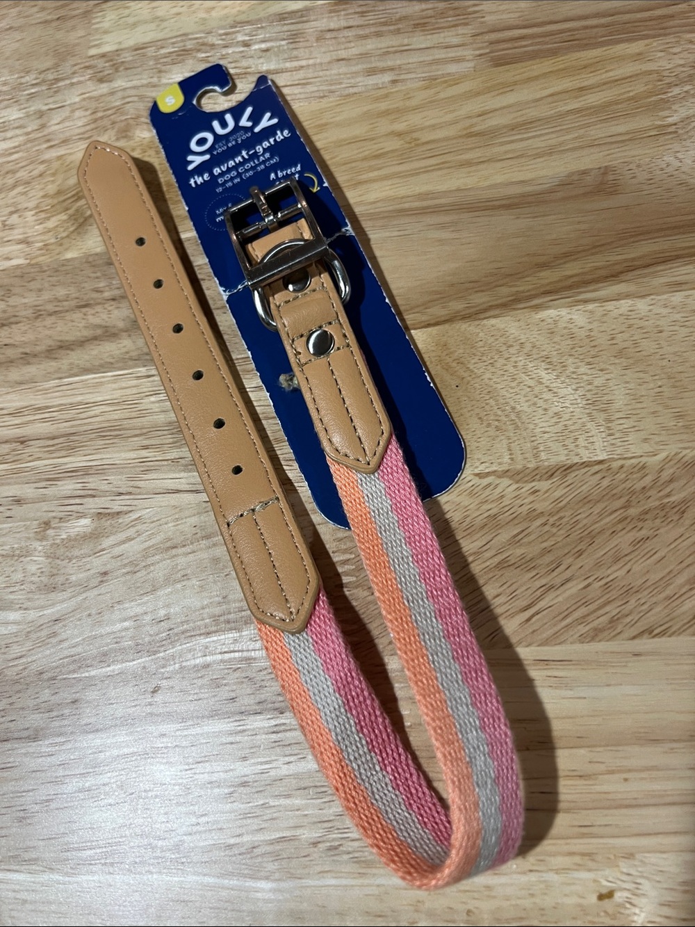 Dog collar YOULY 12-15” small the avant-garde S z98